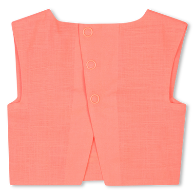 Top brod&eacute; effet lin BILLIEBLUSH FILLE