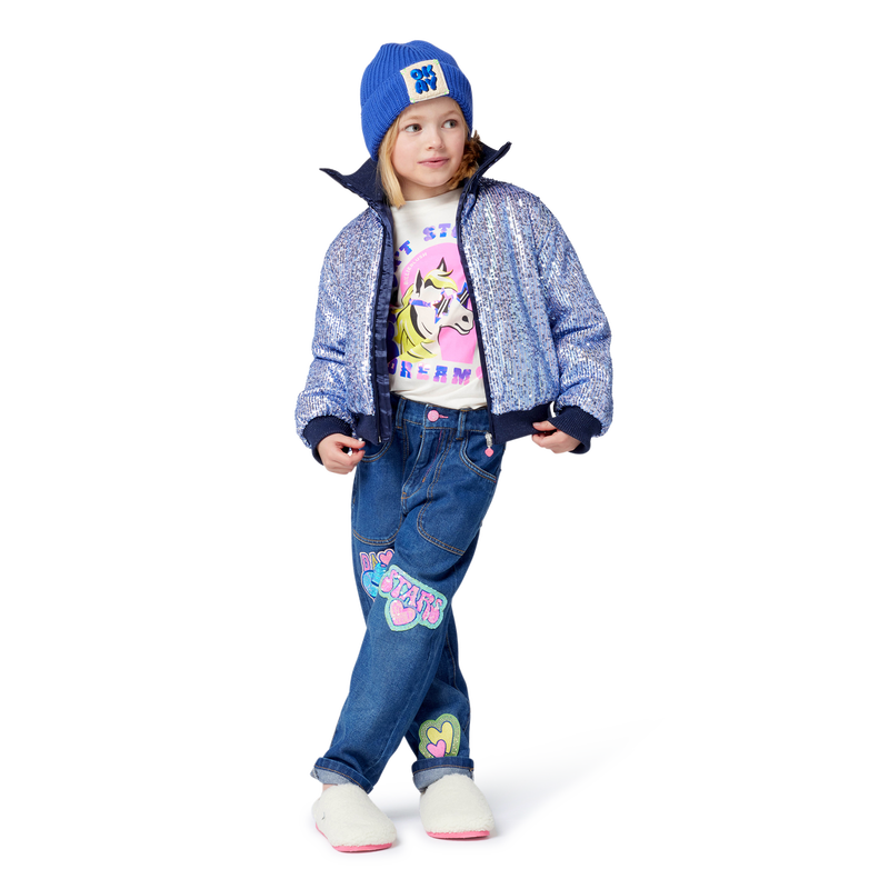 Pantalon en denim BILLIEBLUSH 
                        FILLE