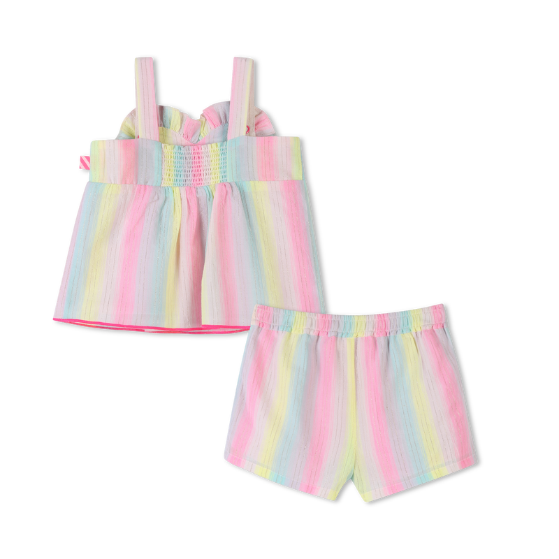 Blouse et short ray&eacute;s BILLIEBLUSH 
                        FILLE