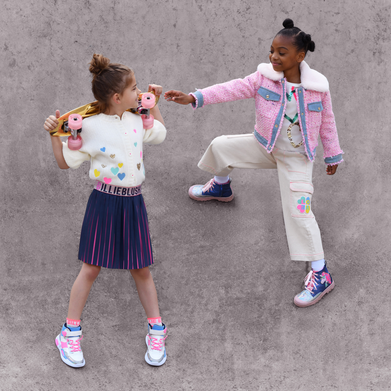 Jupe pliss&eacute;e bicolore BILLIEBLUSH 
                        FILLE