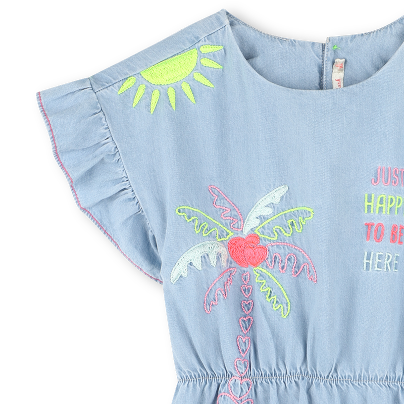 Robe en jean avec broderies BILLIEBLUSH 
                        FILLE