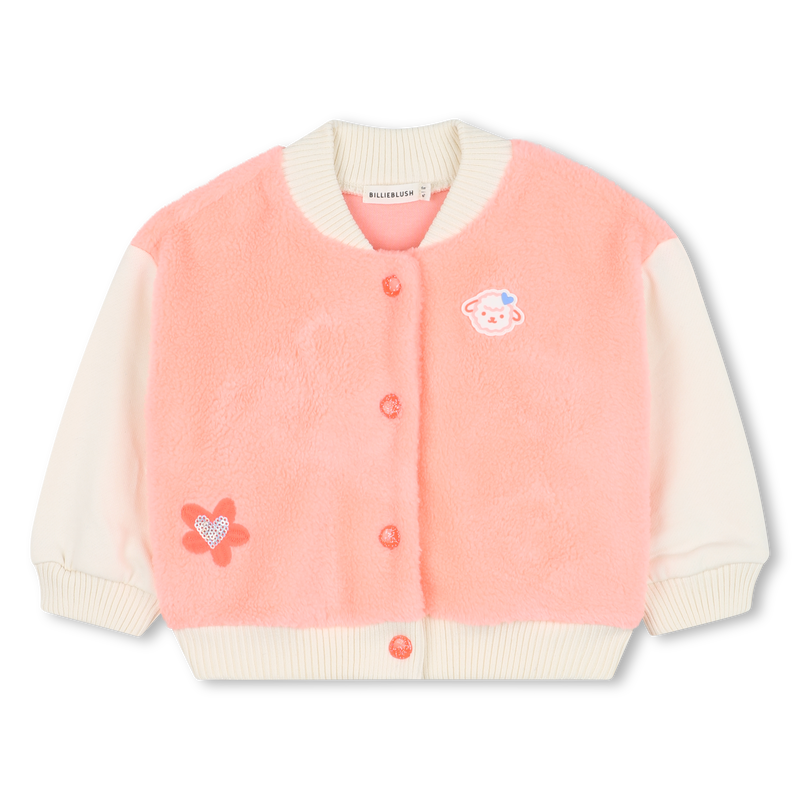 Fleece cardigan BILLIEBLUSH 
                    FILLE