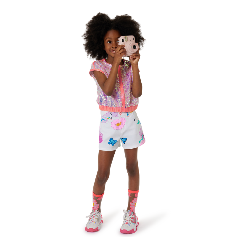 Short imprim&eacute; BILLIEBLUSH 
                        FILLE