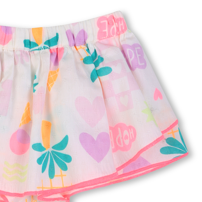 ENSEMBLE T-SHIRT + SHORT BILLIEBLUSH 
                        FILLE