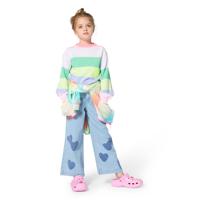 PANTALON EN DENIM BILLIEBLUSH FILLE