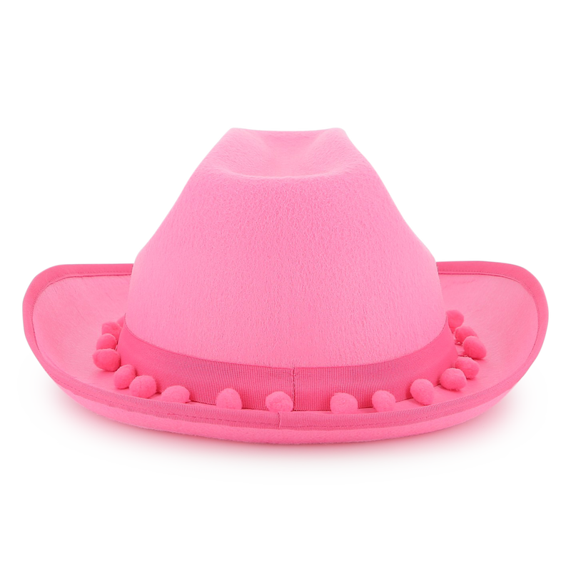Chapeau western &agrave; pompons BILLIEBLUSH 
                        FILLE