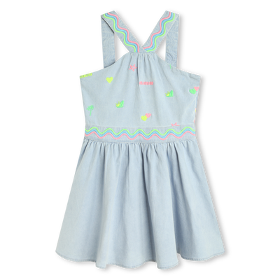 Robe en jean brod&eacute;e BILLIEBLUSH FILLE