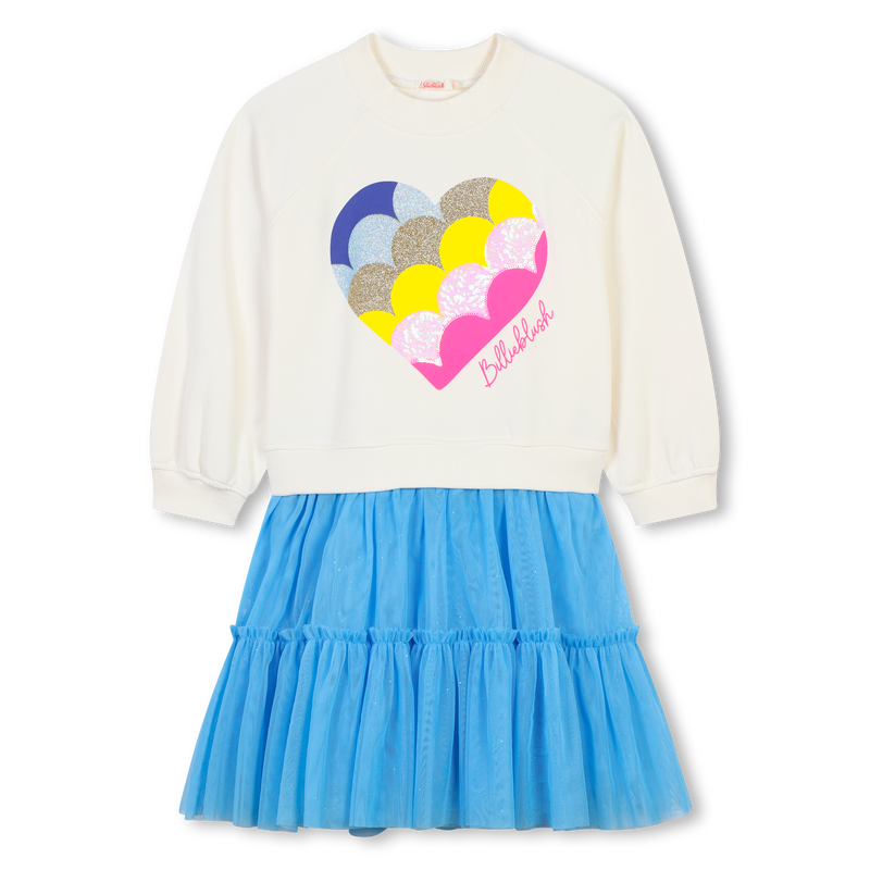 Robe bi-mati&egrave;re fantaisie BILLIEBLUSH 
                        FILLE