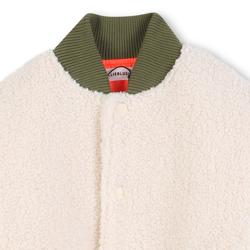Plush fabric jacket BILLIEBLUSH 
                    GARCON