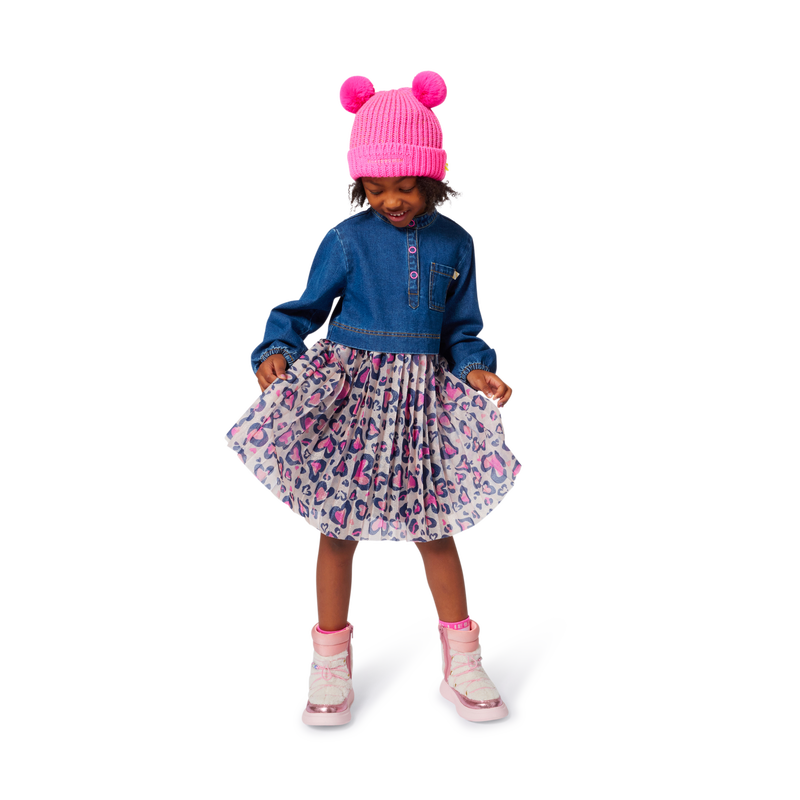 Bonnet &agrave; double pompons BILLIEBLUSH 
                        FILLE