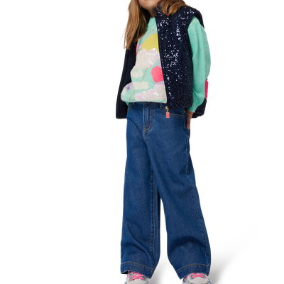 Doudoune sans manche orn&eacute;e de sequins BILLIEBLUSH FILLE