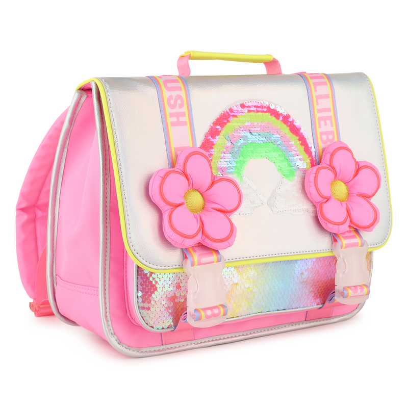 CARTABLE AVEC REFLETS IRISES BILLIEBLUSH 
                        FILLE