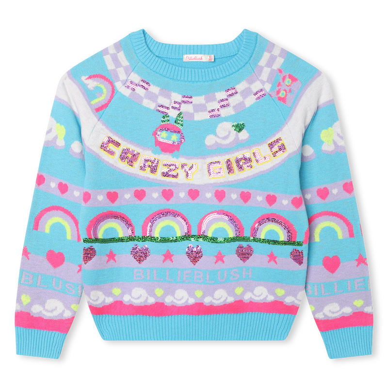 Pull de Noël en tricot BILLIEBLUSH 
                        FILLE