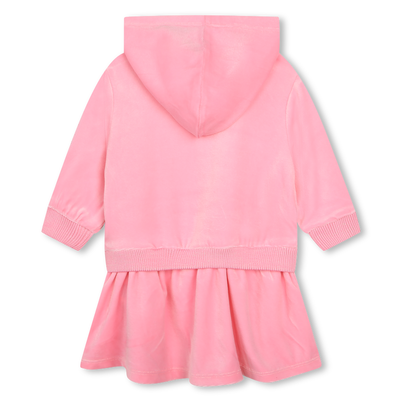Robe en velours à capuche BILLIEBLUSH 
                        FILLE