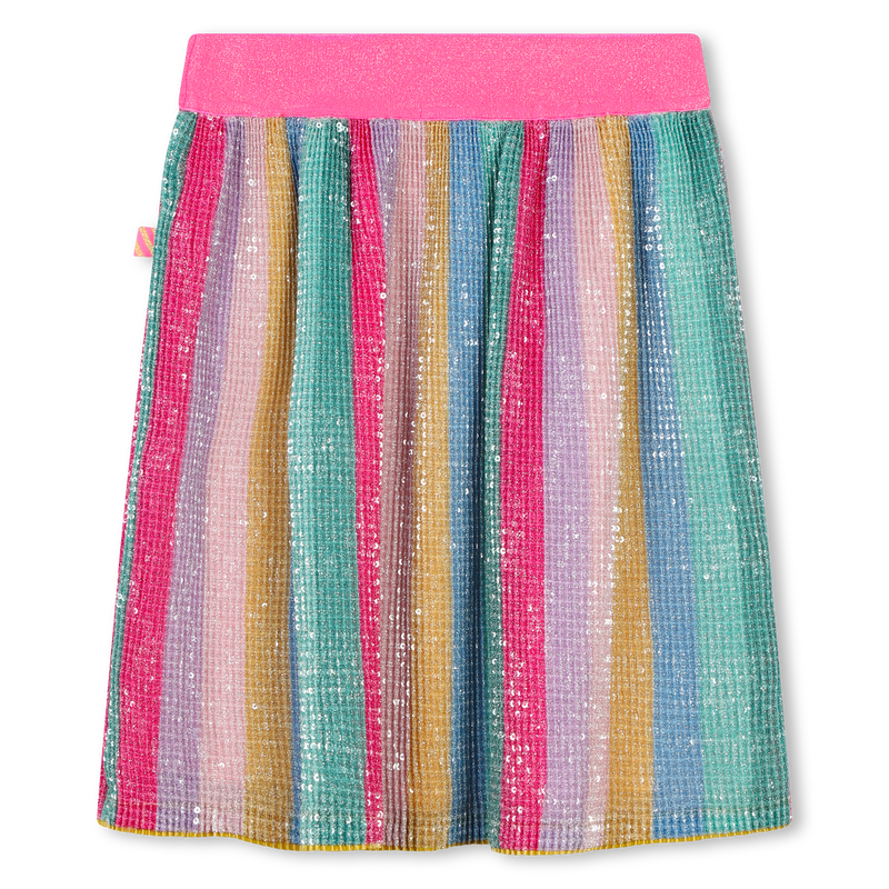 Jupe pliss&eacute;e orn&eacute;e de sequins BILLIEBLUSH 
                        FILLE