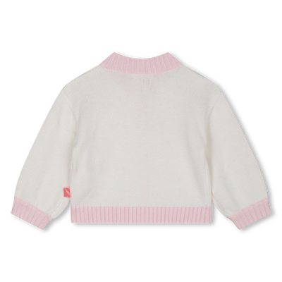 Cardigan en tricot orn&eacute; de sequins BILLIEBLUSH FILLE