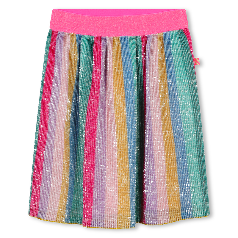Jupe pliss&eacute;e orn&eacute;e de sequins BILLIEBLUSH 
                        FILLE