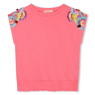 T-shirt ample base &eacute;lastiqu&eacute;e BILLIEBLUSH FILLE