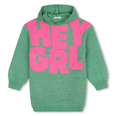 Robe &agrave; capuche paillet&eacute;e BILLIEBLUSH FILLE