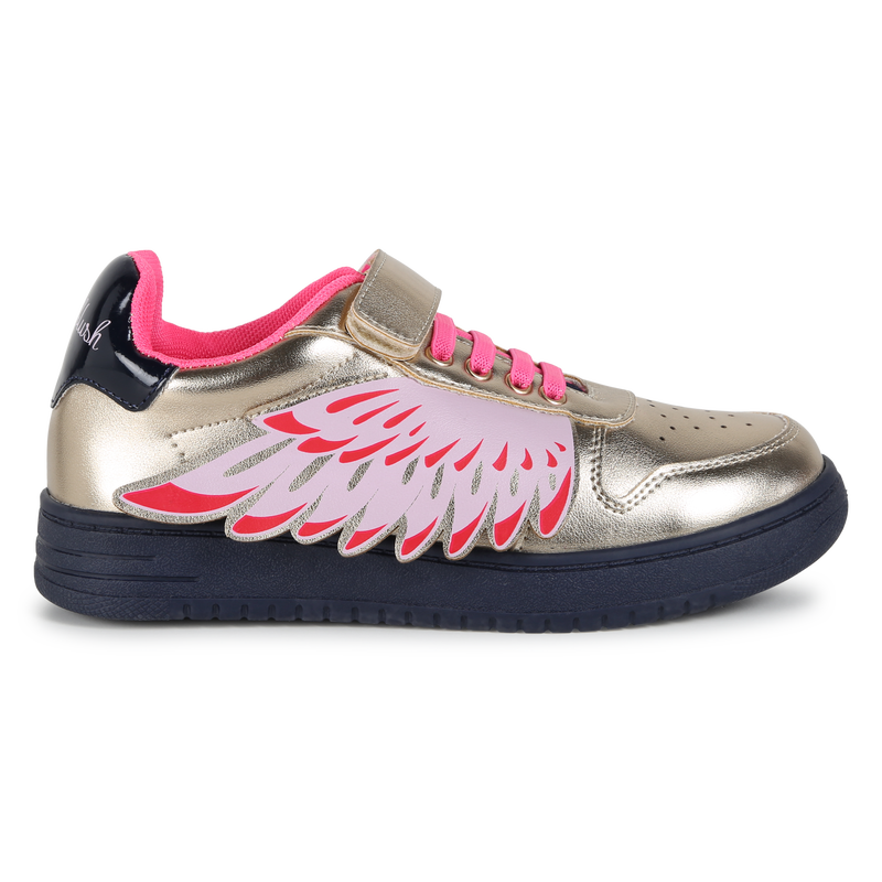 Baskets &agrave; lacets et fermeture auto-agrippante BILLIEBLUSH 
                        FILLE