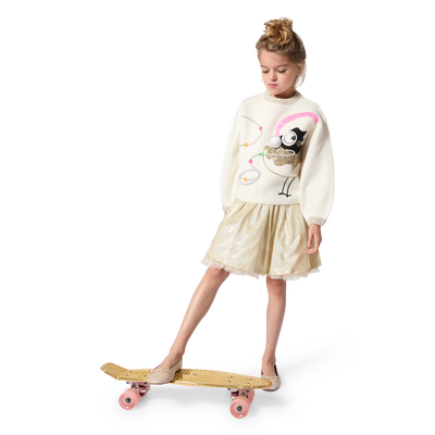Jupon en mati&egrave;re paillet&eacute;e BILLIEBLUSH FILLE