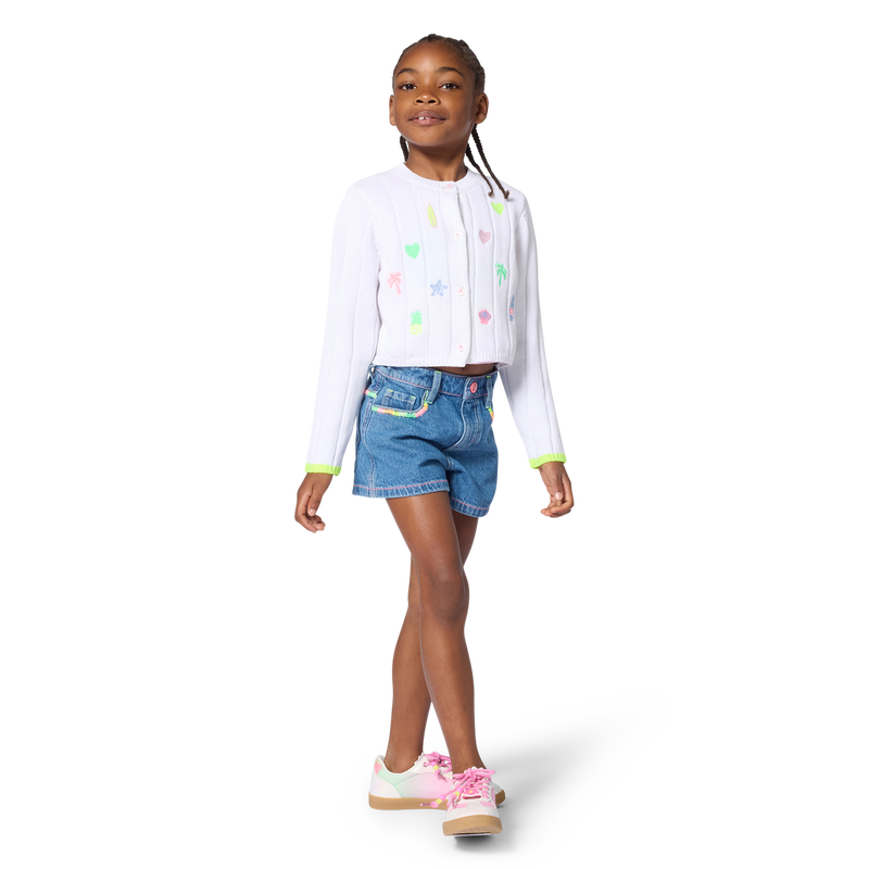 GILET EN MAILLE BILLIEBLUSH 
                        FILLE