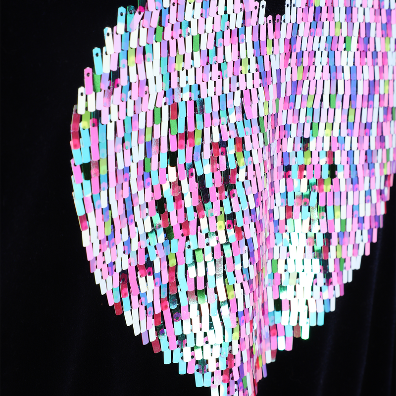 Sweat-shirt en velours BILLIEBLUSH 
                        FILLE