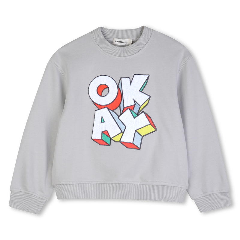 SWEAT EN MOLLETON BILLIEBLUSH 
                        GARCON