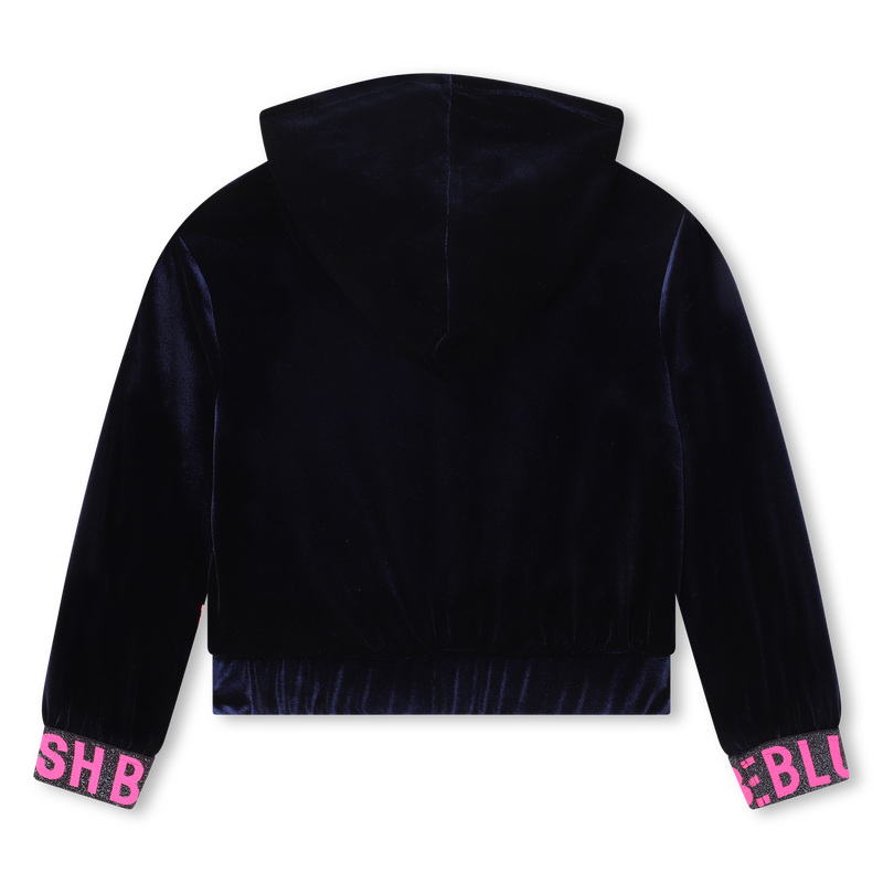 Sweat-shirt en velours BILLIEBLUSH 
                        FILLE