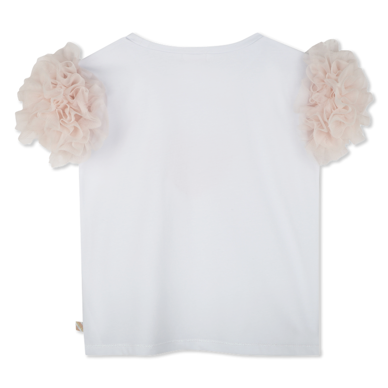 T-shirt de c&eacute;r&eacute;monie &agrave; volants BILLIEBLUSH 
                        FILLE