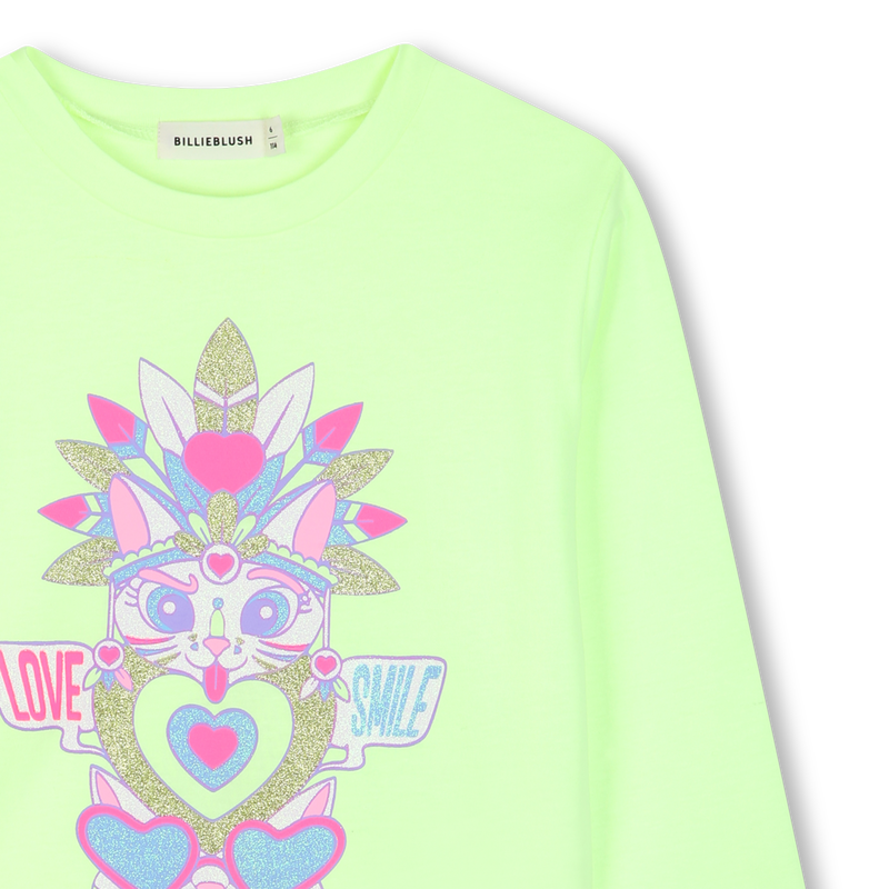 Tee-shirt manches longues BILLIEBLUSH 
                        FILLE