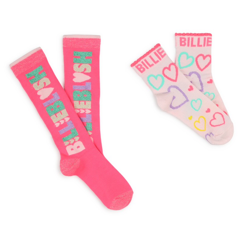 Chaussettes motifs m&eacute;tallis&eacute;s BILLIEBLUSH 
                        FILLE