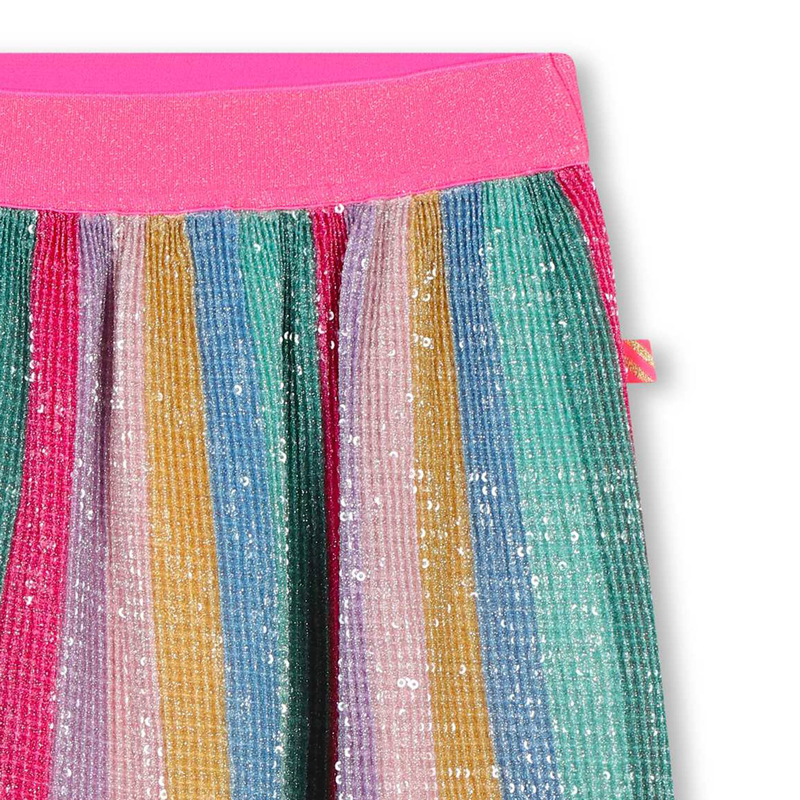 Jupe pliss&eacute;e orn&eacute;e de sequins BILLIEBLUSH 
                        FILLE