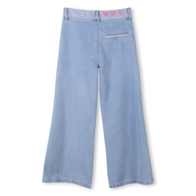 Jean large brod&eacute; BILLIEBLUSH FILLE