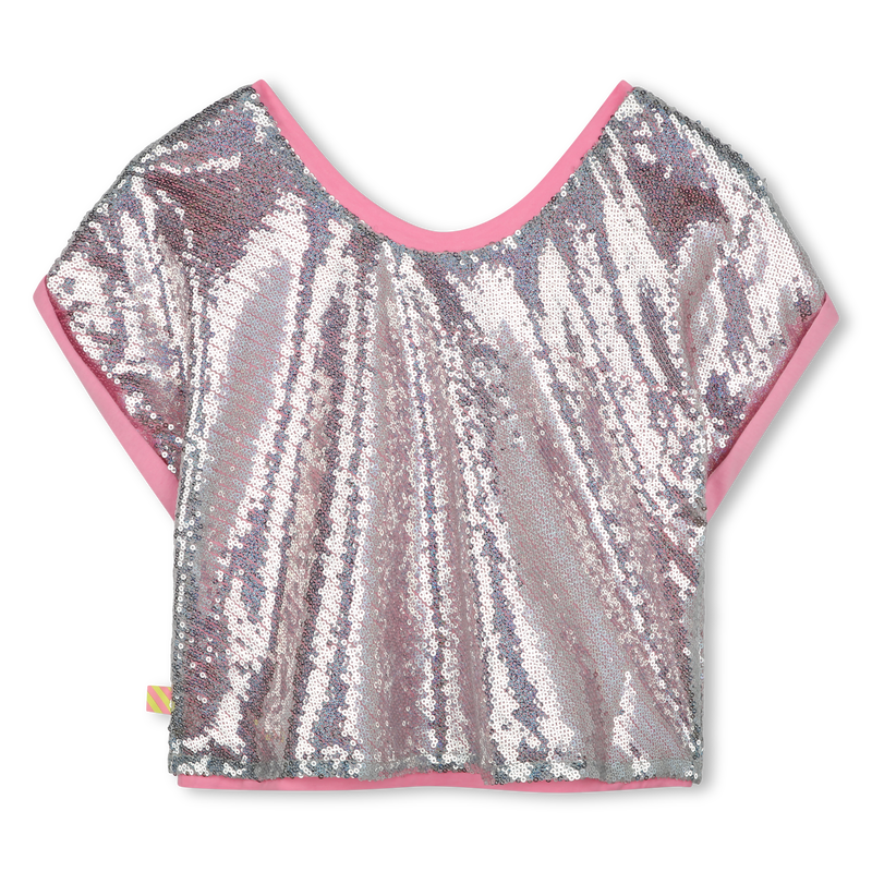 T-shirt fluide orn&eacute; de sequins BILLIEBLUSH 
                        FILLE