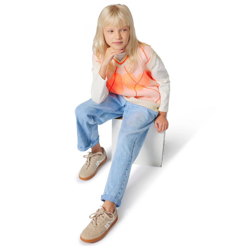 Pull en tricot manches courtes BILLIEBLUSH 
                        FILLE