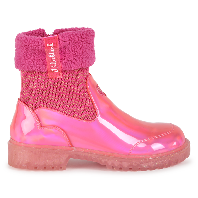 Bottines avec col en polaire duveteuse BILLIEBLUSH 
                        FILLE