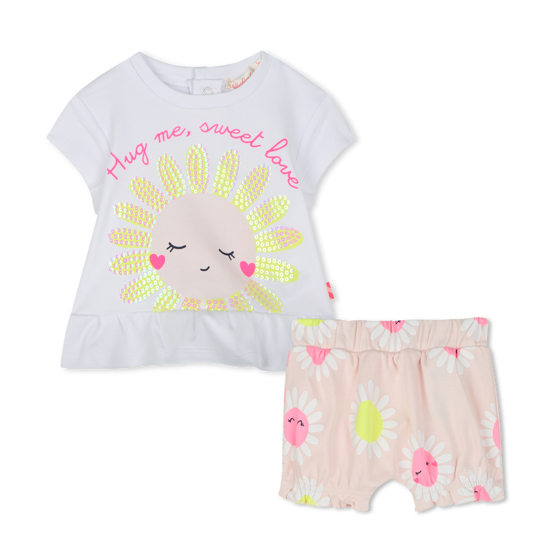 Ensemble T-shirt et short BILLIEBLUSH 
                        FILLE