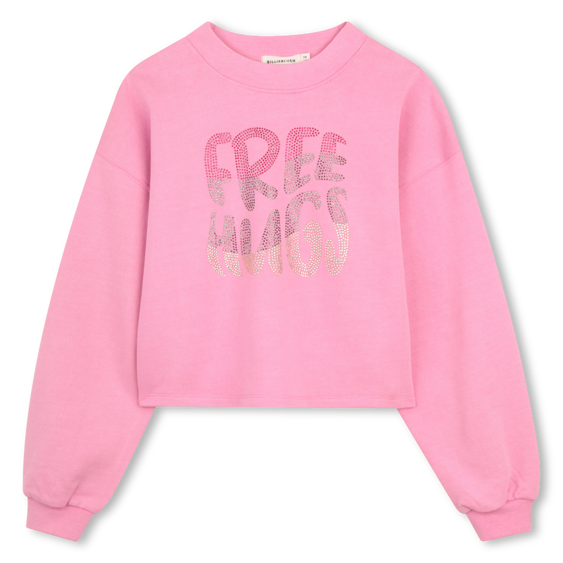 SWEAT EN MOLLETON BILLIEBLUSH 
                        FILLE