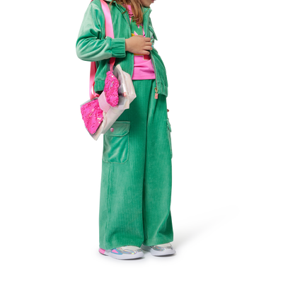 Pantalon en velours c&ocirc;tel&eacute; BILLIEBLUSH FILLE