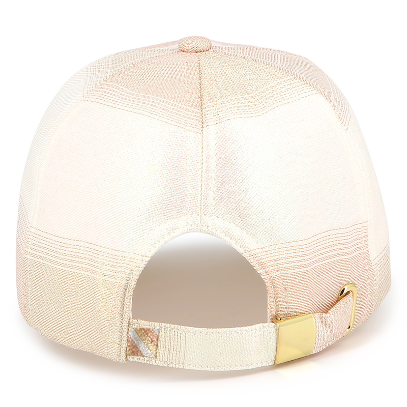 Casquette m&eacute;tallis&eacute;e et brod&eacute;e BILLIEBLUSH 
                        FILLE