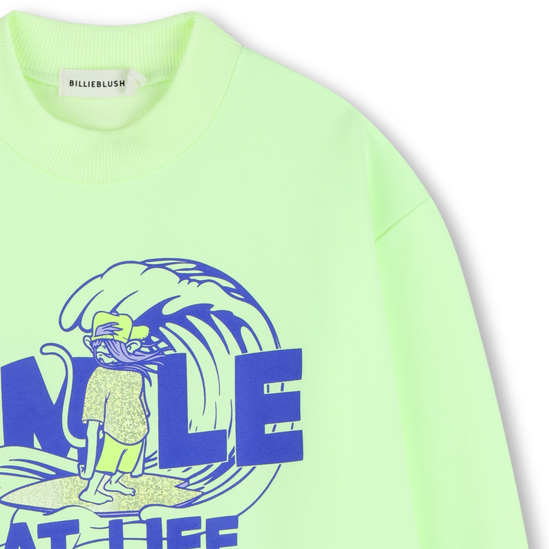 SWEAT EN MOLLETON BILLIEBLUSH 
                        GARCON