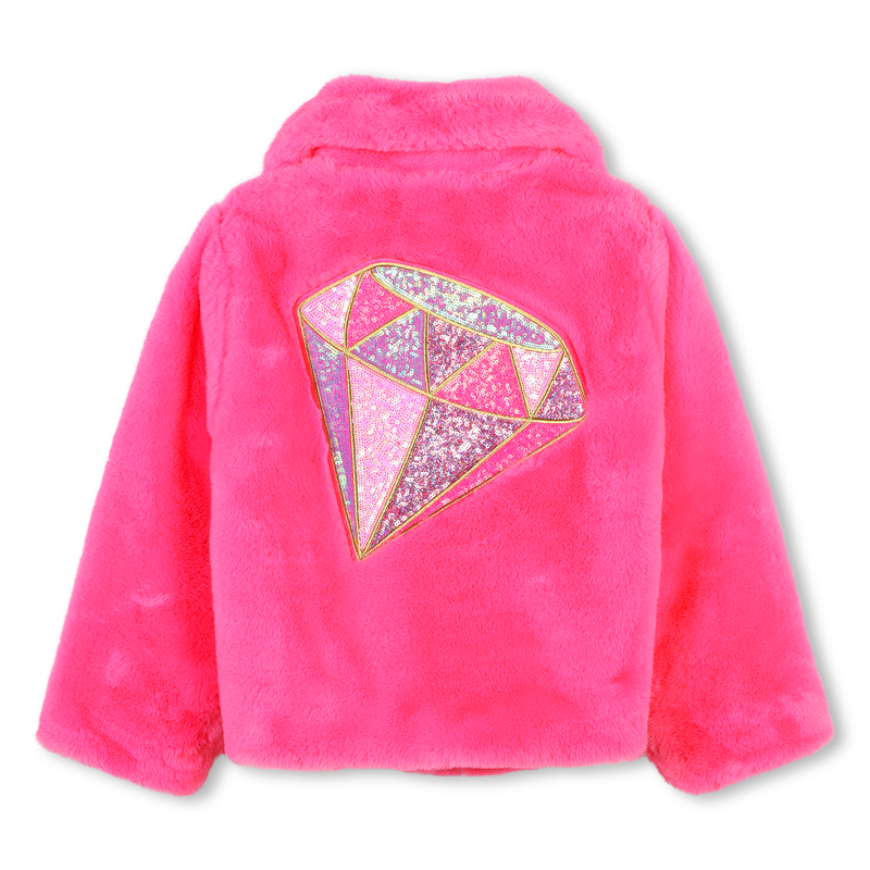 Manteau en polaire duveteuse BILLIEBLUSH 
                        FILLE