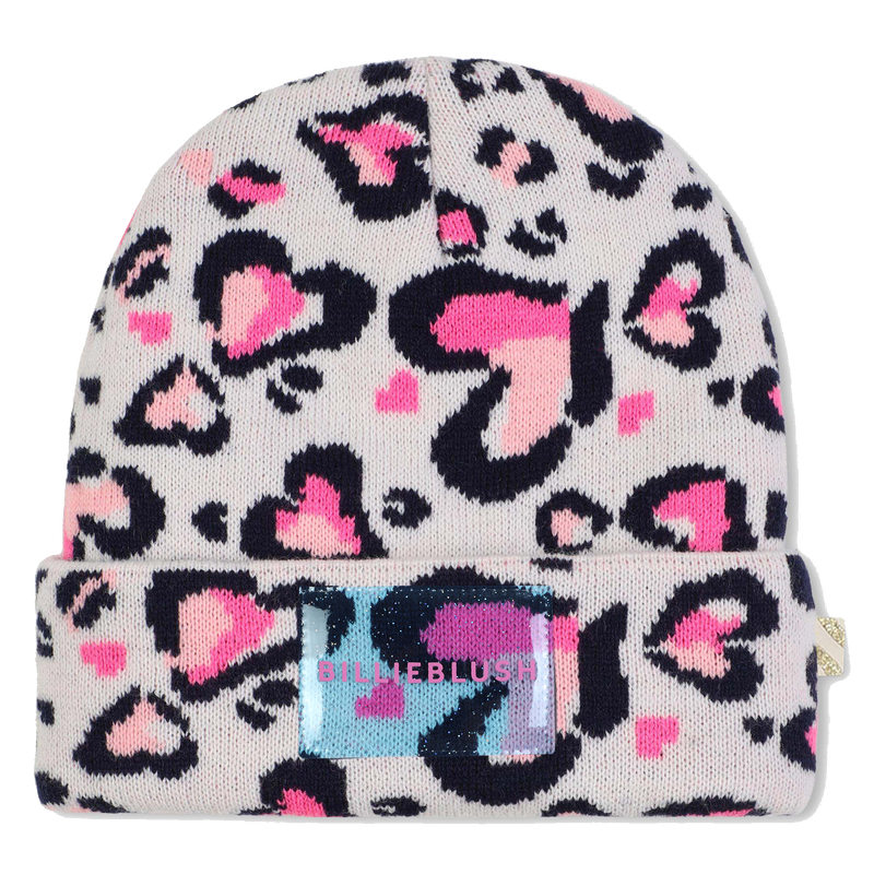 Bonnet motif l&eacute;opard BILLIEBLUSH 
                        FILLE