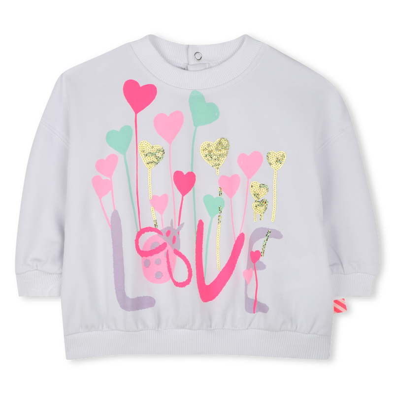 Sweat-shirt orn&eacute; de sequins BILLIEBLUSH 
                        FILLE