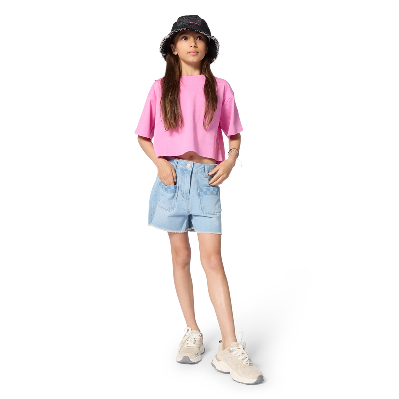 TEE-SHIRT MANCHES COURTES BILLIEBLUSH 
                        FILLE