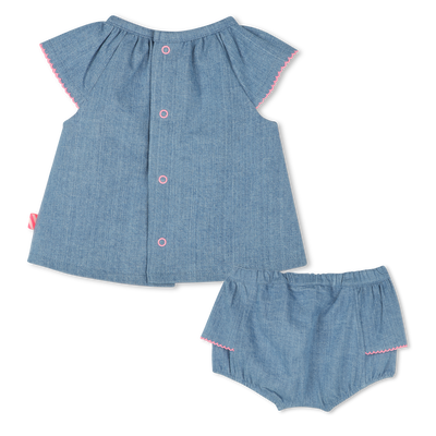 Ensemble en jean avec volants BILLIEBLUSH FILLE
