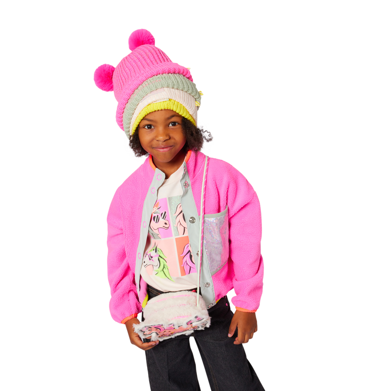 Cardigan en tissu peluche BILLIEBLUSH 
                        FILLE