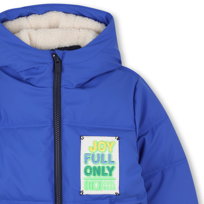 Hooded down jacket BILLIEBLUSH 
                    GARCON