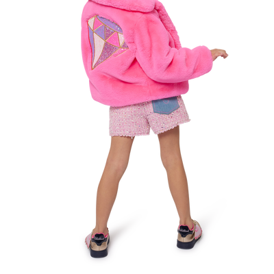 Manteau en polaire duveteuse BILLIEBLUSH FILLE